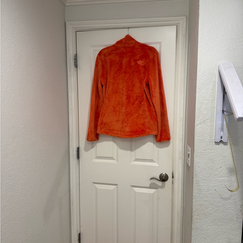 North Face Bright Orange Fleece Jacket